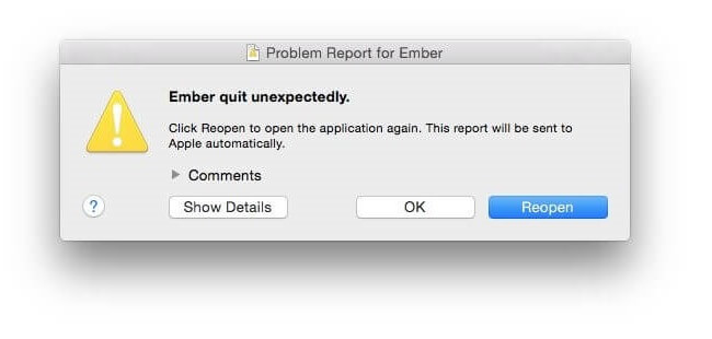 Messages app quits unexpectedly mac sierra